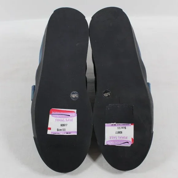Mercedes Castillo MC Jamilla Slip On Sneakers - Blue Velvet 5.5M - Picture 4 of 5